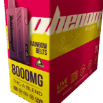 caja x5 Phenom miami 8000mg  - Rainbow belts