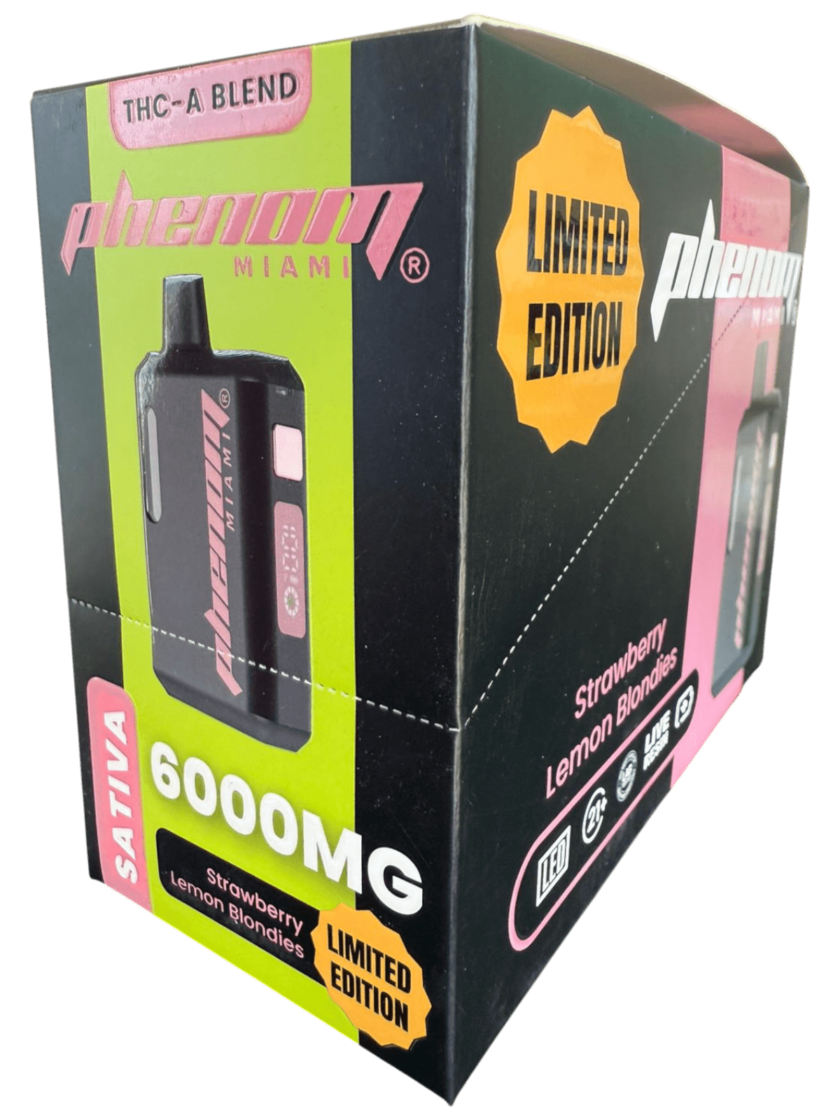 Strawberry lemon blondies – Phenom – Limited edition