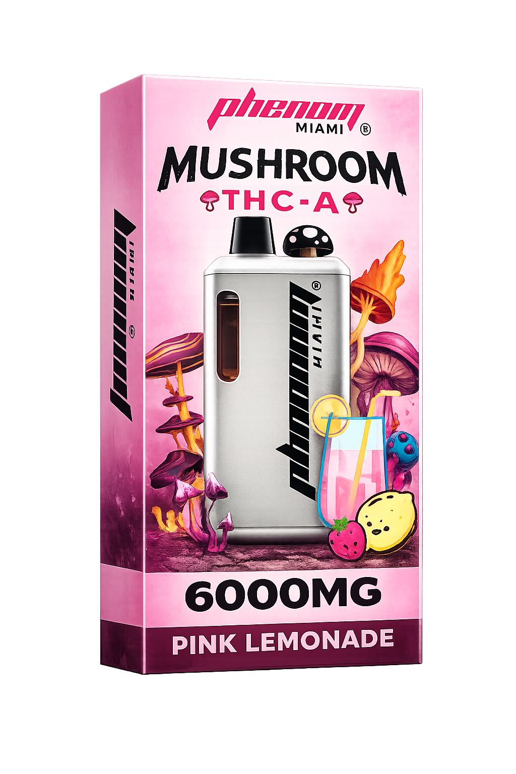 ChatGPT Image 25 may 2026, 06_43_18 p.m CAJA X5 Pink Lemonade - Mushroom Blend - Imagen 1